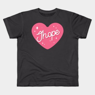 BTS Jhope name typography Kids T-Shirt